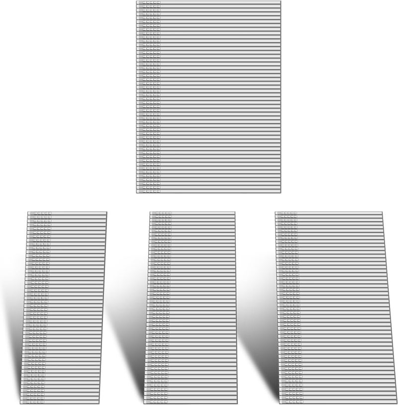 SimCos 16 Gauge Straight Finish Nails,1-1/4", 1-1/2", 2", 2-1/2", Assorted Size Project Pack for Pneumatic, Electric Finish Nailer or Nail Gun (Galvanized steel) - Image 1